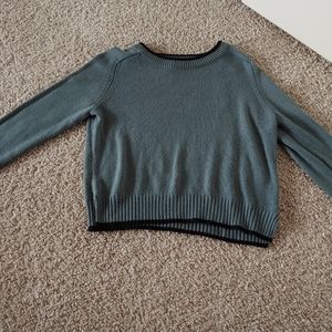 H&M Divided Gray and Black Sweater